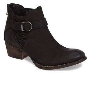 black Leather booties !